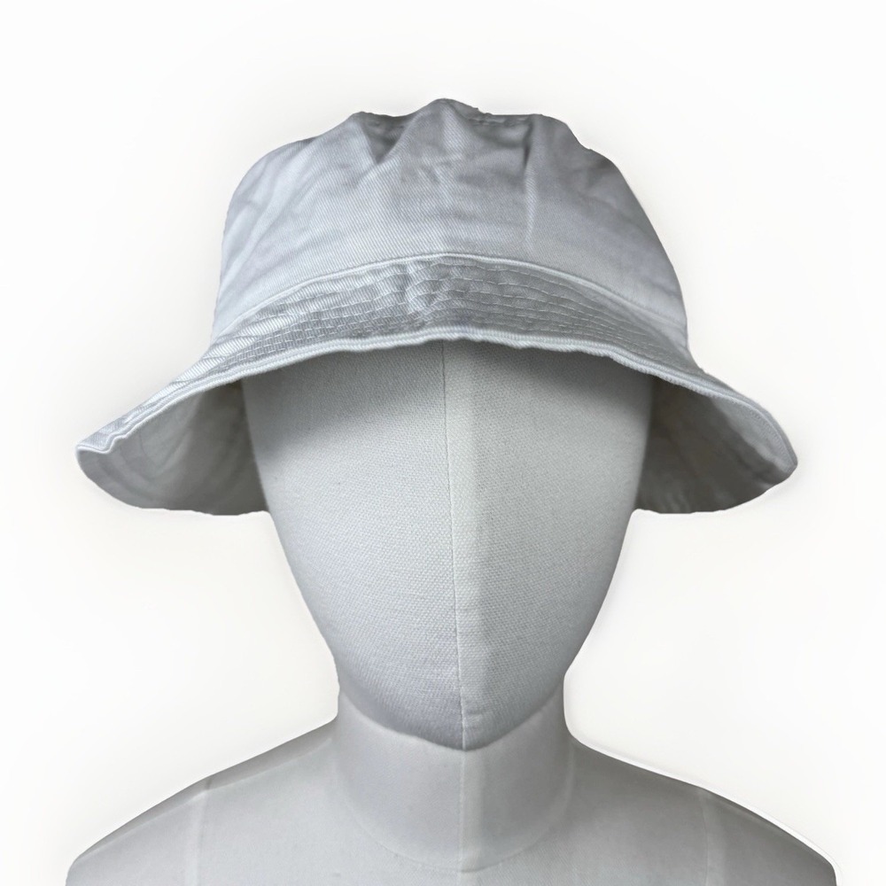 Draft Kings Unisex White Bucket Hat One Size Fits All Logo Embroidered